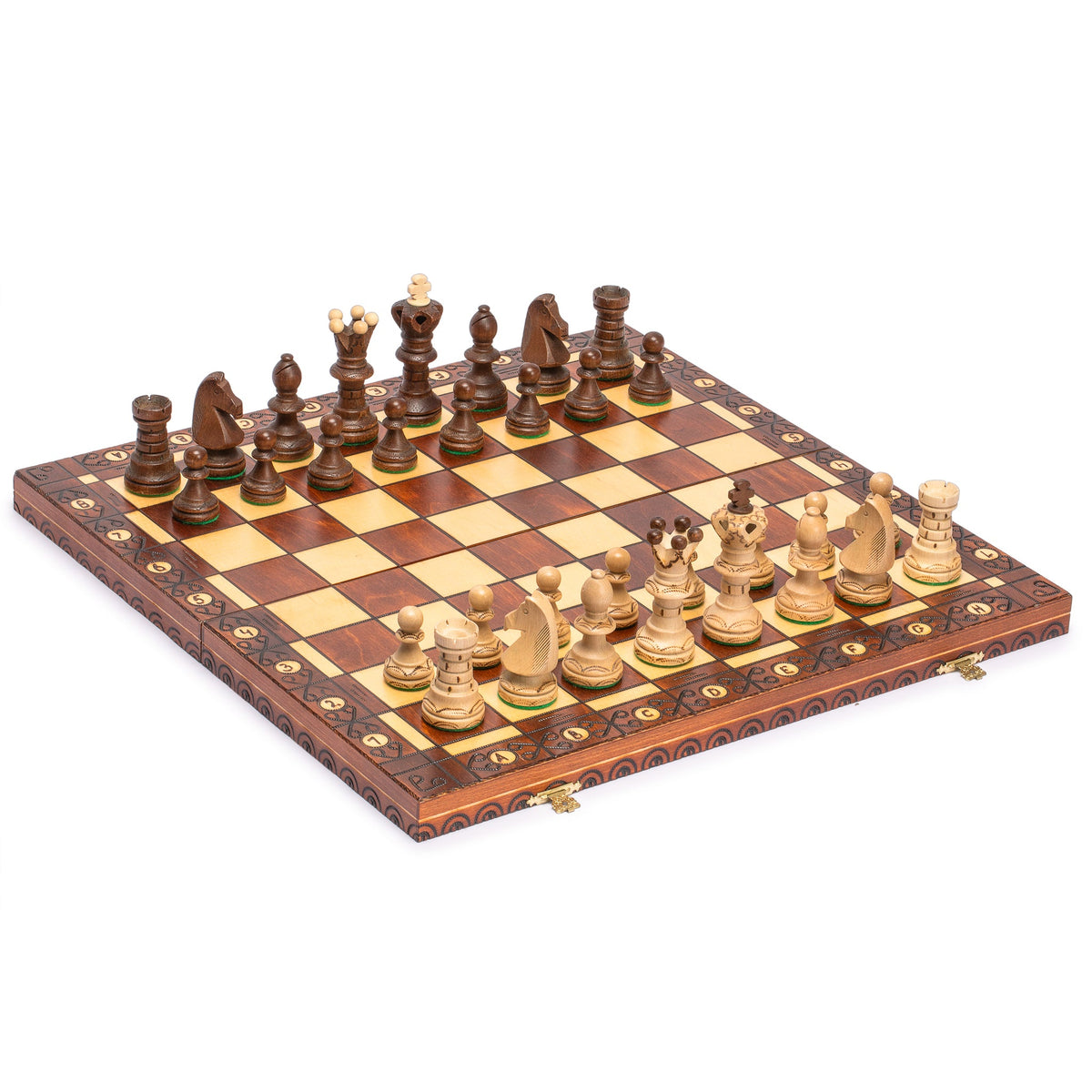 Husaria European International Chess Wooden Game Set, 