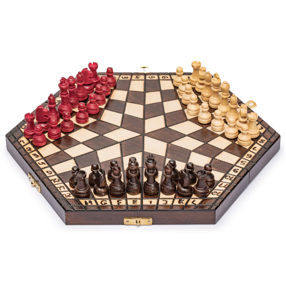 Wooden chess set — Three Trees Workshop