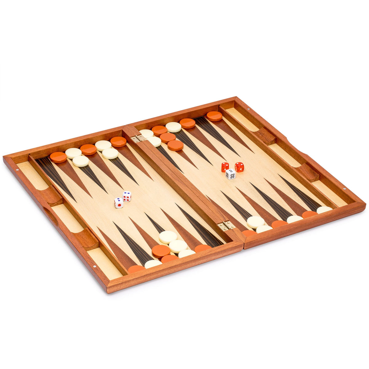 Wooden Inlaid Backgammon Game Set - Pasadena - 19