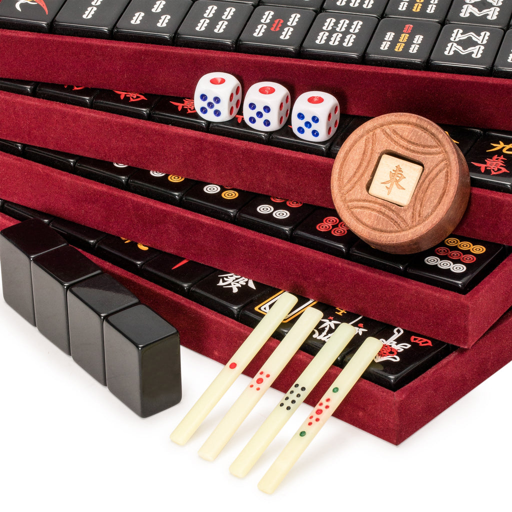 Chinese Mahjong Game Set, 