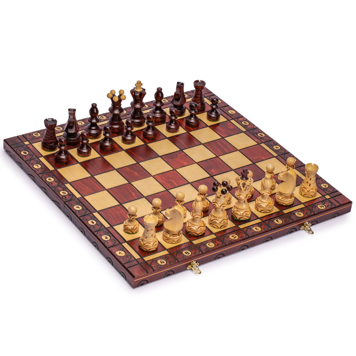 Husaria European International Chess Wooden Game Set, 