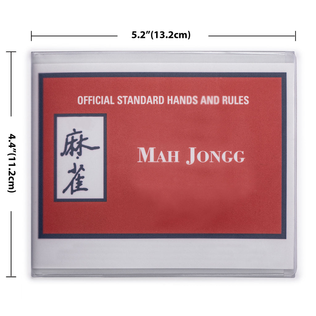 Mah Jongg Scorecard Cover 2023 Edition- Standard (Fits 5.13 x 4" Mahjong Score Card)-Yellow Mountain Imports-Yellow Mountain Imports