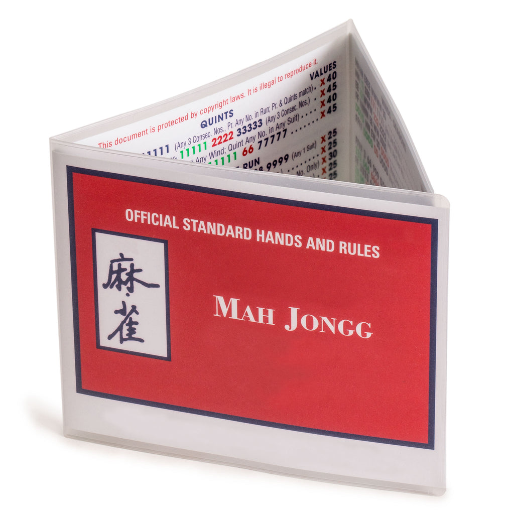 Mah Jongg Scorecard Cover - Large (Fits 6.12 x 4.8" Mahjong Score Card)-Yellow Mountain Imports-Yellow Mountain Imports