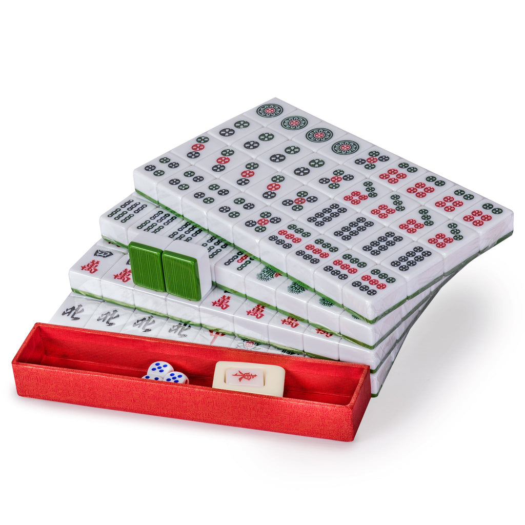 Yellow Mountain Imports Professional Chinese Mahjong Game Set - Double