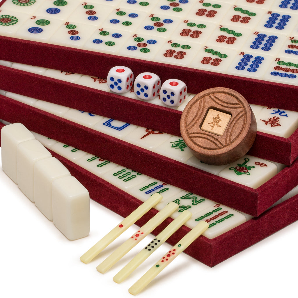  Mahjong Sets Chinese Chinese Mahjong Game Set with 146