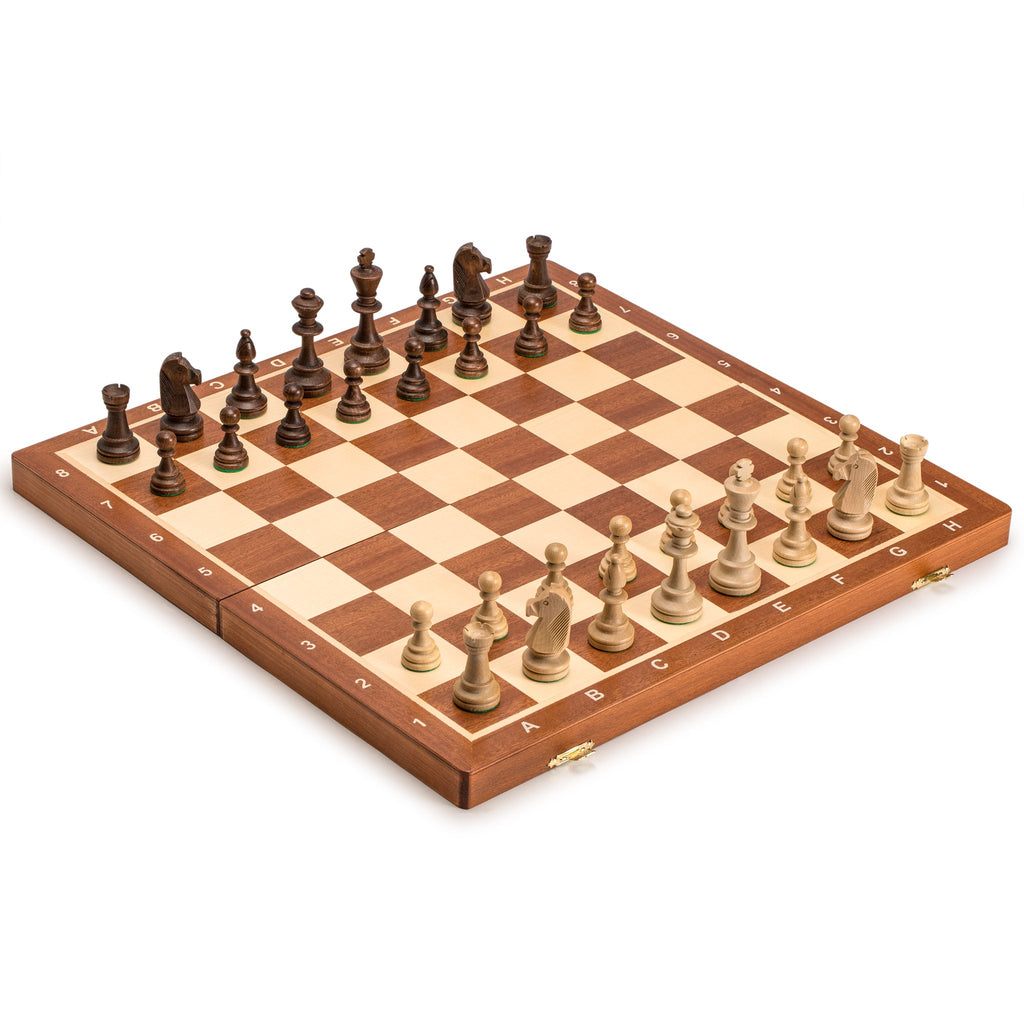 Tournament No. 6 Staunton Chess Set - 20.75