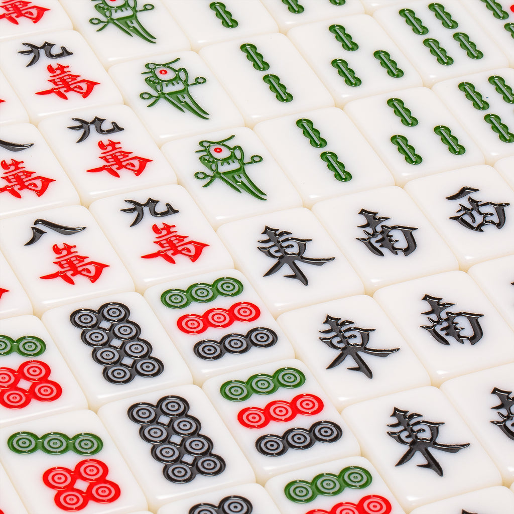 Yellow Mountain Imports Chinese Mahjong Set with 146 Tiles ‚Äî for Chinese Style Gameplay Only [ÁöáÂÆ∂ËîöËìù'‰∏≠ÂºèÈ∫ªÂ∞Ü]-Yellow Mountain Imports-Yellow Mountain Imports