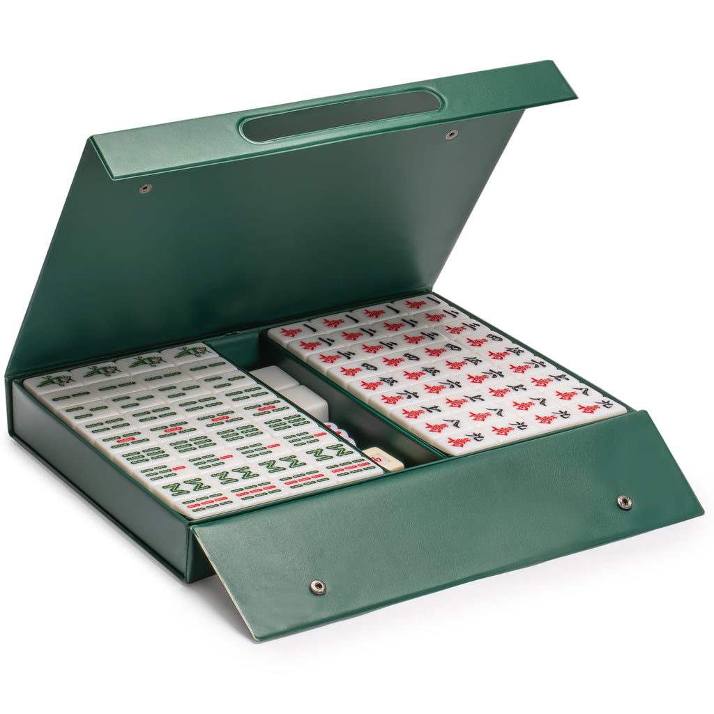 Yellow Mountain Imports Chinese Mahjong Set with 146 Tiles ‚Äî for Chinese Style Gameplay Only [ÁöáÂÆ∂ËîöËìù'‰∏≠ÂºèÈ∫ªÂ∞Ü]-Yellow Mountain Imports-Yellow Mountain Imports